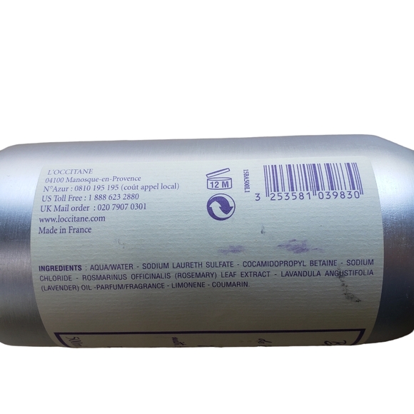 L'Occitane Foaming Bath Lavender Essential Oil Provence 75% Full - Picture 3 of 5